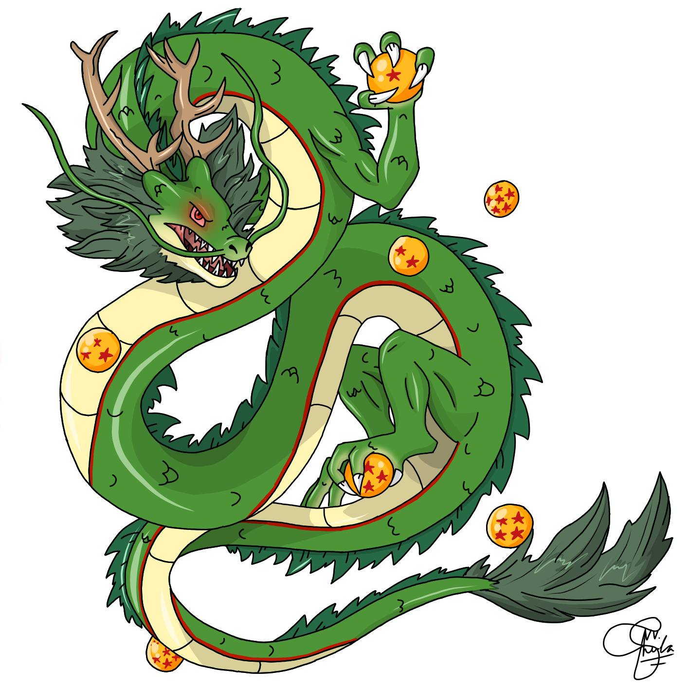 Shenron by Bakeila8 on DeviantArt