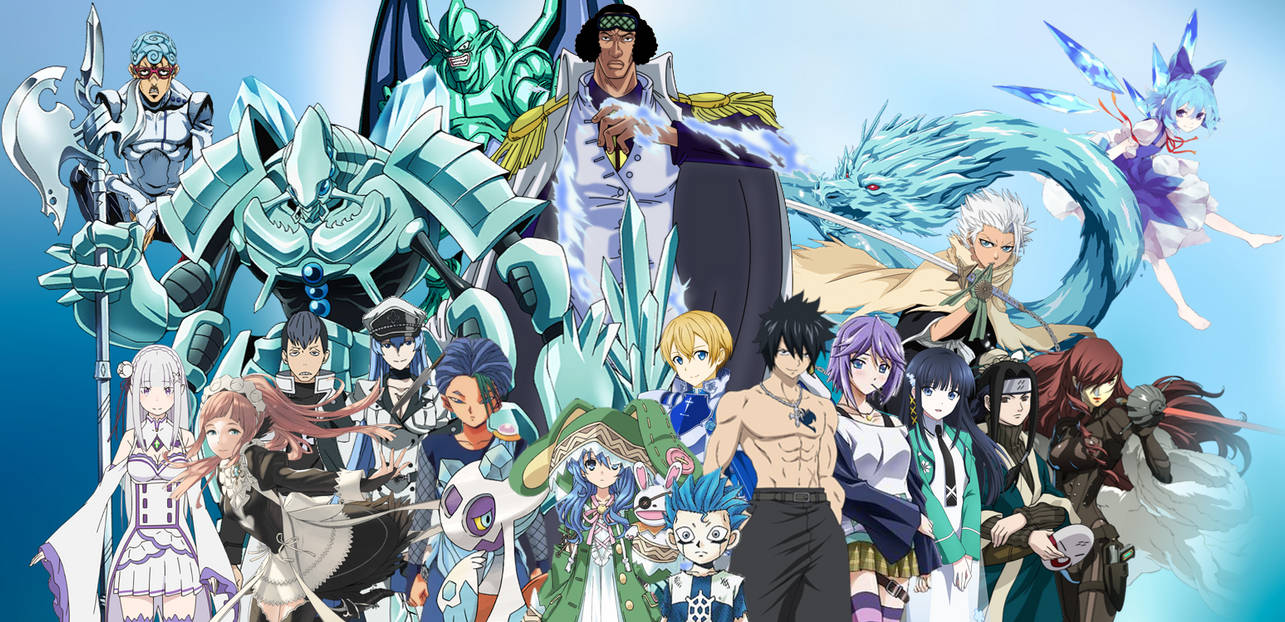 Anime Cartoon Comic characters Ice users by RikoHitsuya on DeviantArt