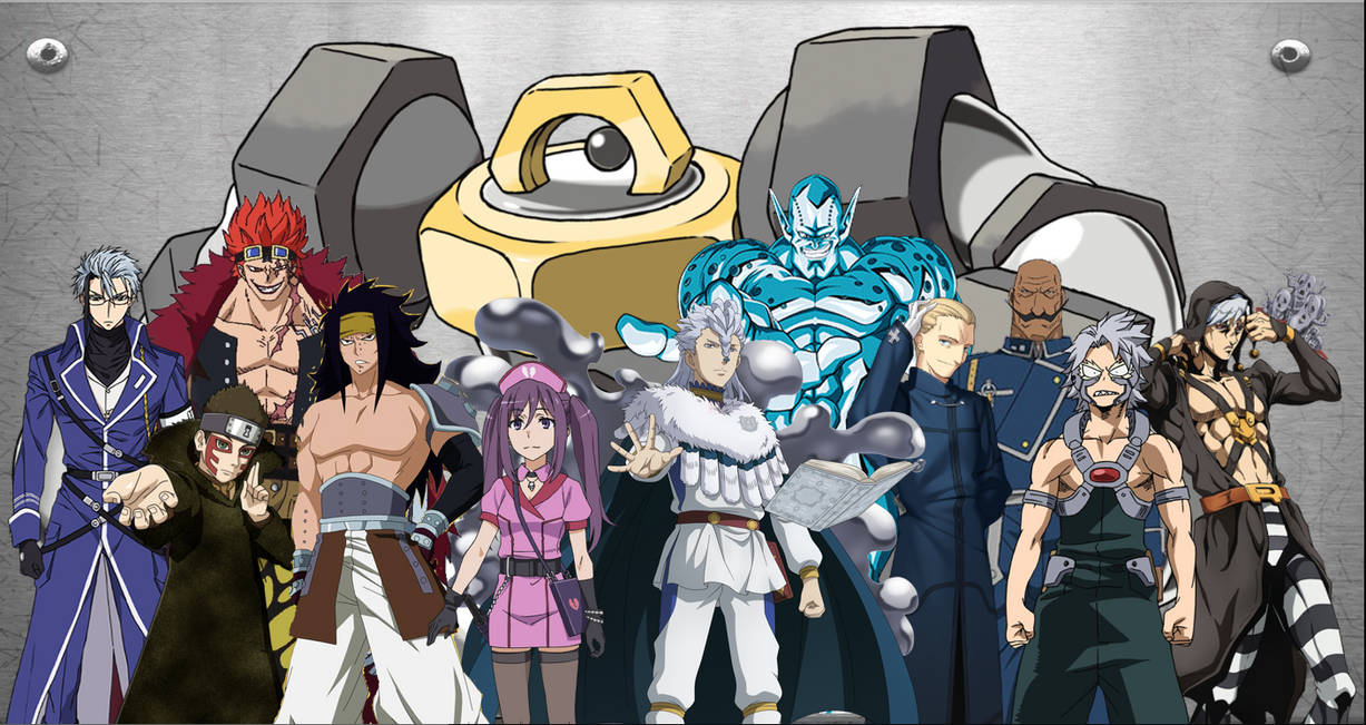 Metal Risk Characters Anime Cartoon characters Iron Metal users by RikoHitsuya on DeviantArt