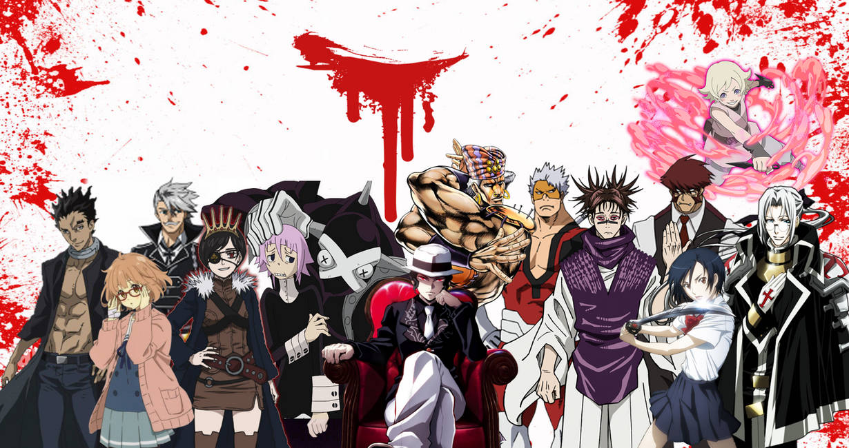 Blood Riot Character Anime Cartoon characters Blood users by RikoHitsuya on DeviantArt