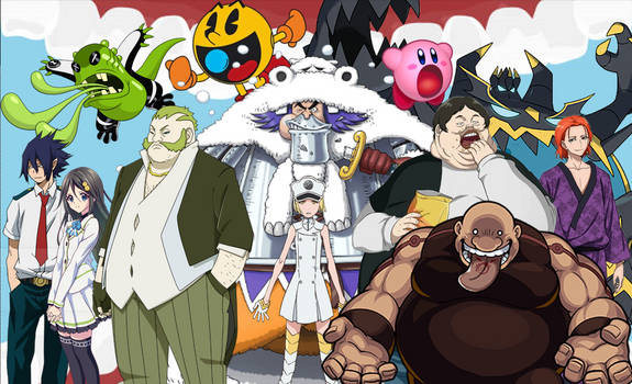 Anime Cartoon characters Eating users