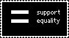 support equality stamp by blutschuld