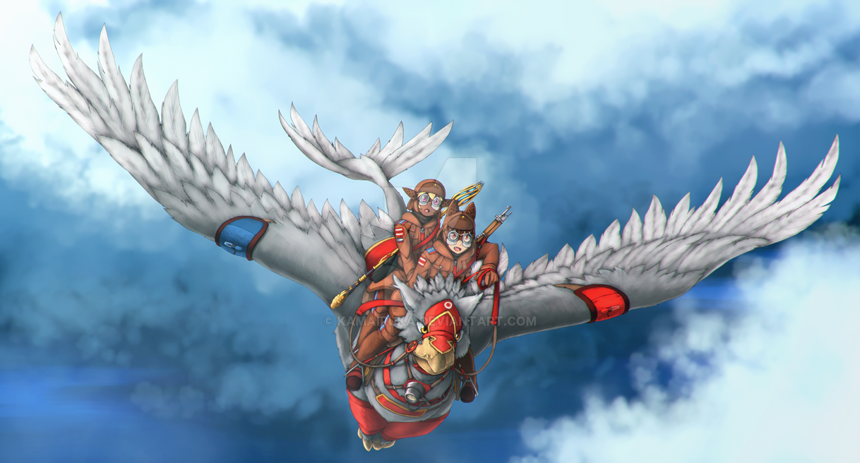 griffin riding by kamairuka on DeviantArt