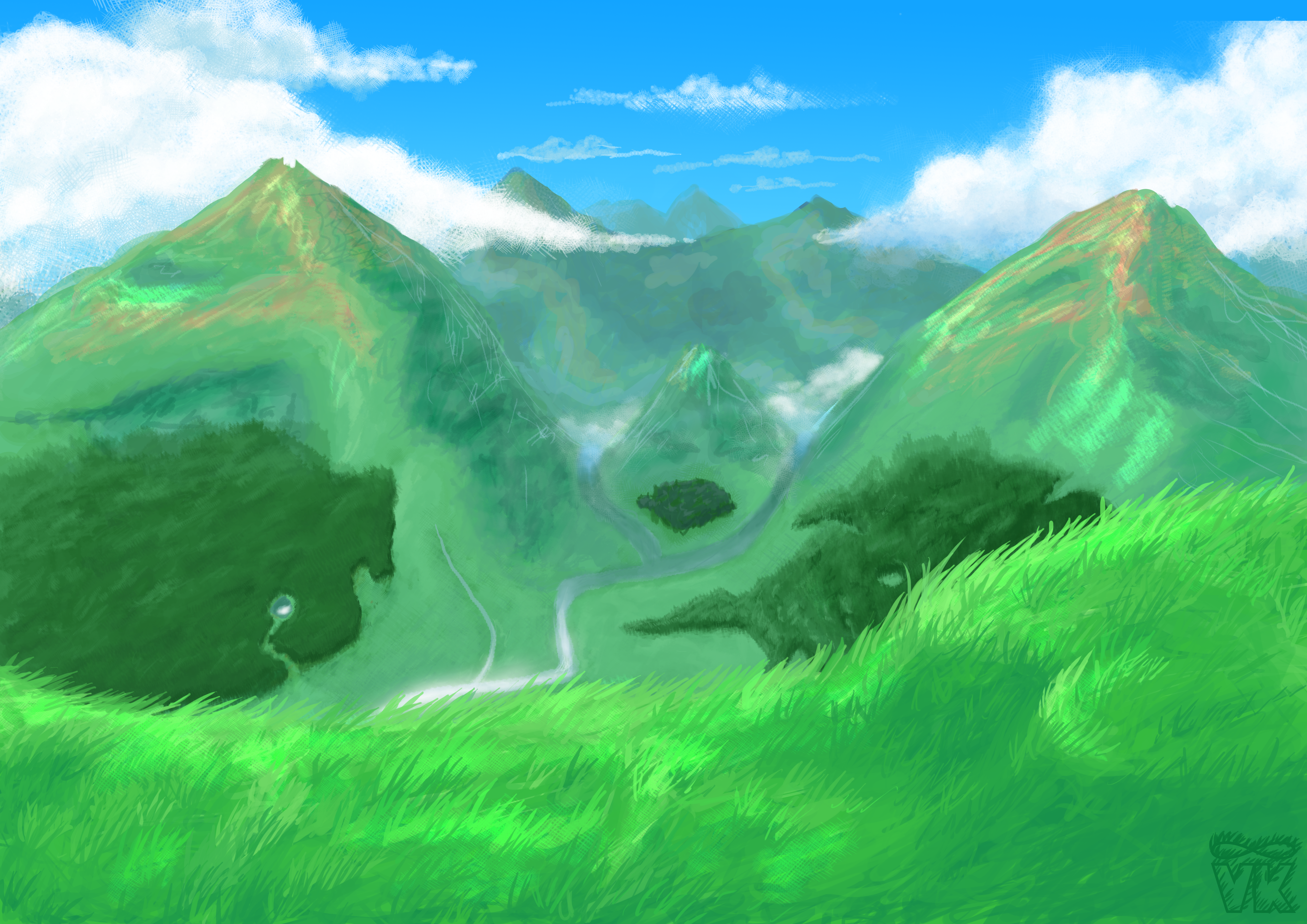 mountain test