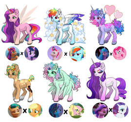 [FREE DTA ADOPT] G4 G5 MLP Counterpart Fusion Pony