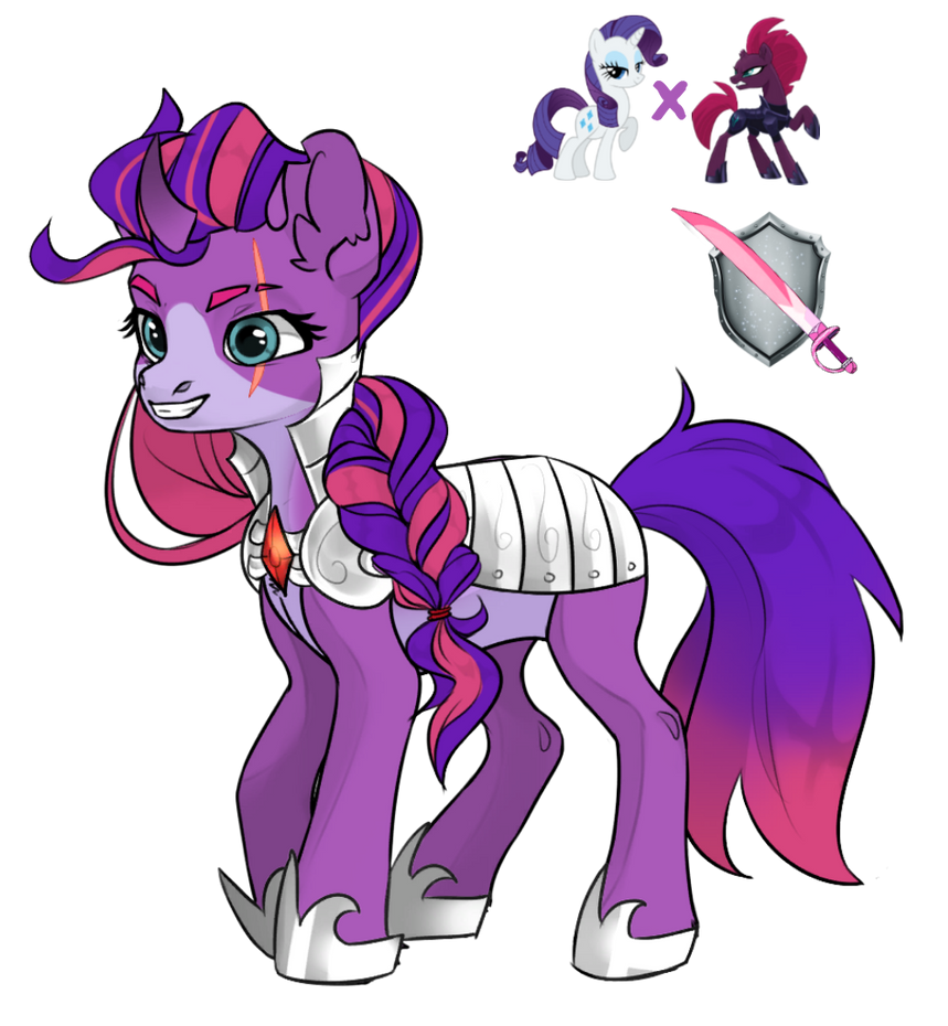 MLP Grid 2 Results - G3 - Tempest Shadow x Rarity by Misty-Periwinkle ...