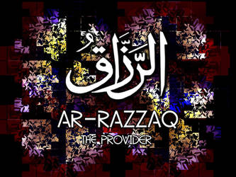 Names of Allah:17: AR-RAZZAQ