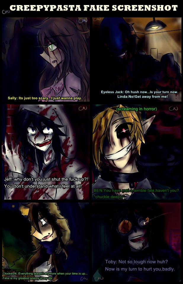 Creepypasta fake screenshot redo