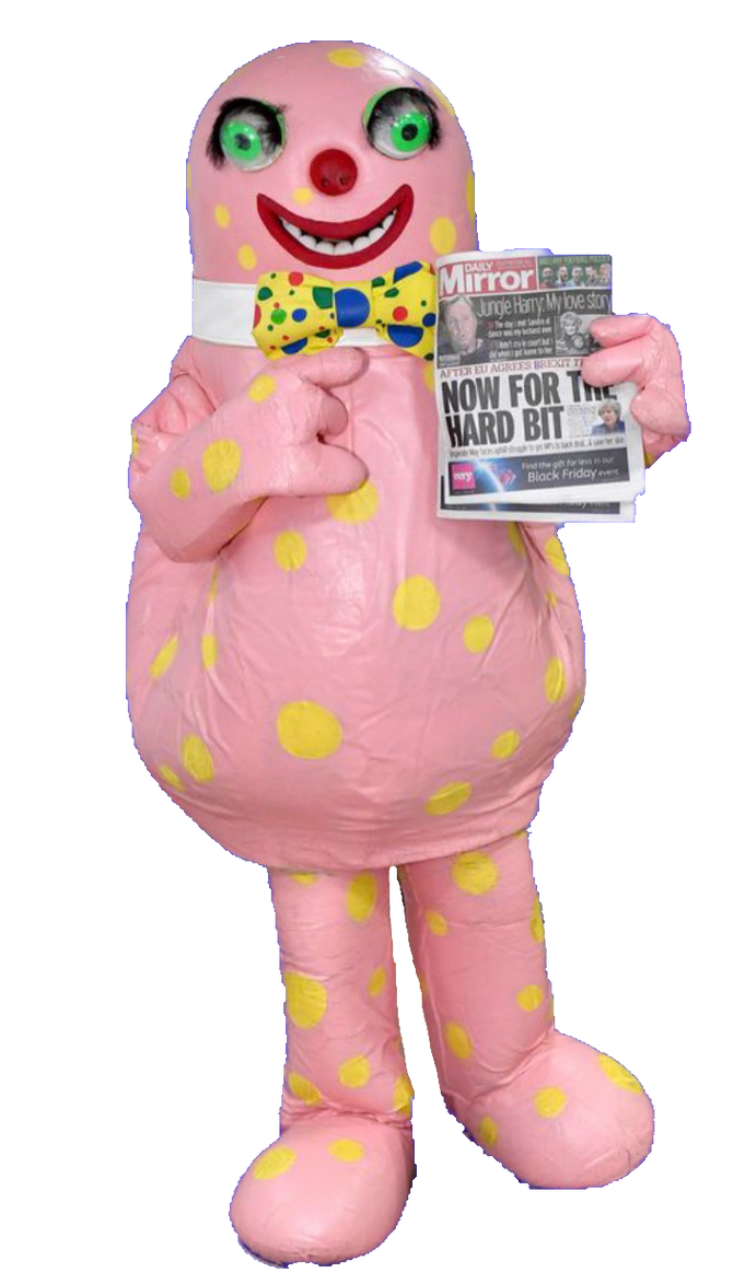 Mr. Blobby PNG by Collegeman1998 on DeviantArt