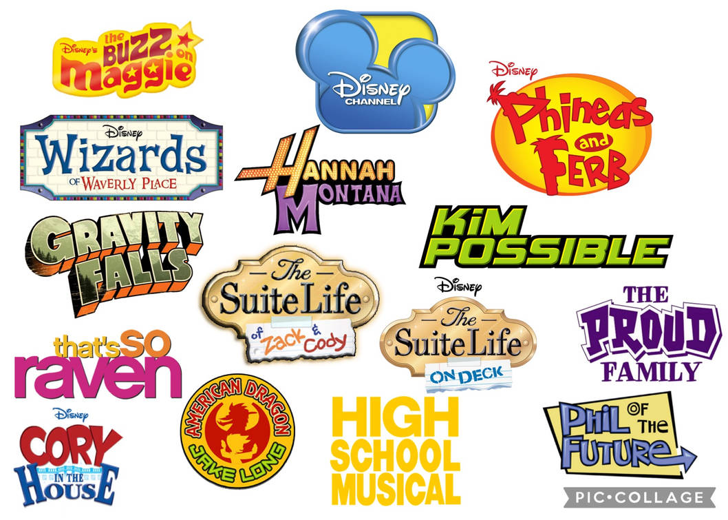 Disney Channel Shows I Like by Collegeman1998 on DeviantArt