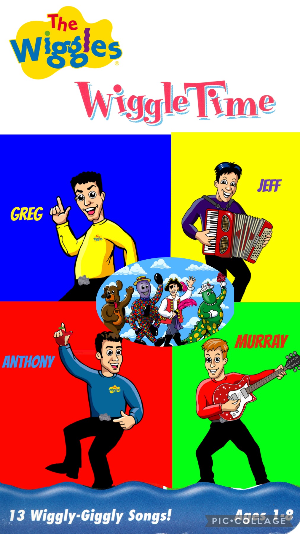 Wiggle Time the Wiggles: Wiggle Time VHS (Animated) by Collegeman1998 on DeviantArt