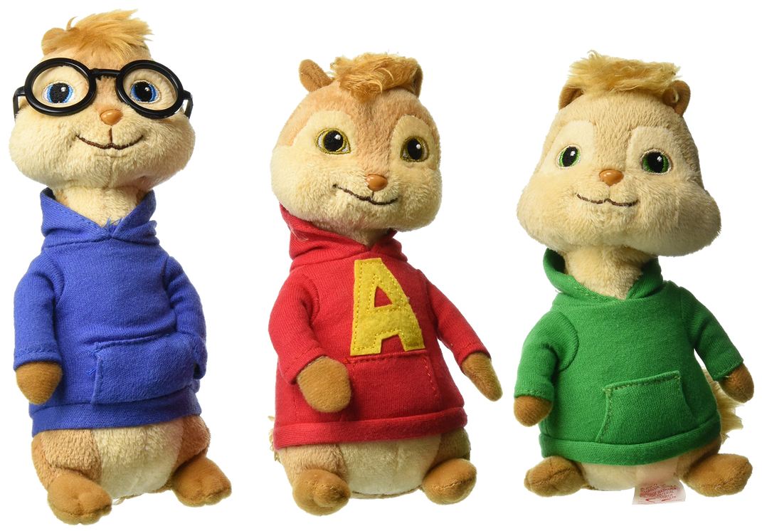 Alvin and the Chipmunks Plushies by Collegeman1998 on DeviantArt