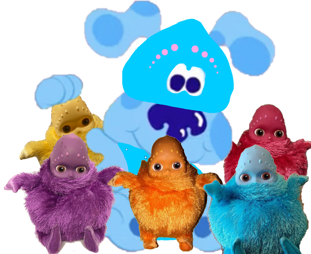 Baby Boshell Baby Boohbah Blue with Boohbah Plushies by Collegeman1998 on DeviantArt