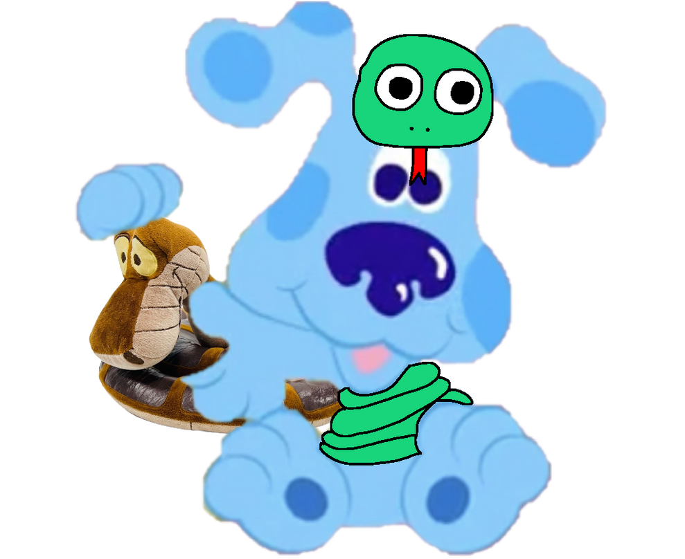 Kaa Blue Color Baby Snake Blue with Kaa plush by Collegeman1998 on DeviantArt