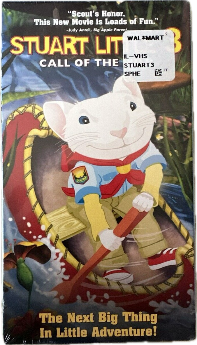 Stuart Calof Stuart Little 3 Call of the Wild 2006 VHS (Front) by Collegeman1998 on ...