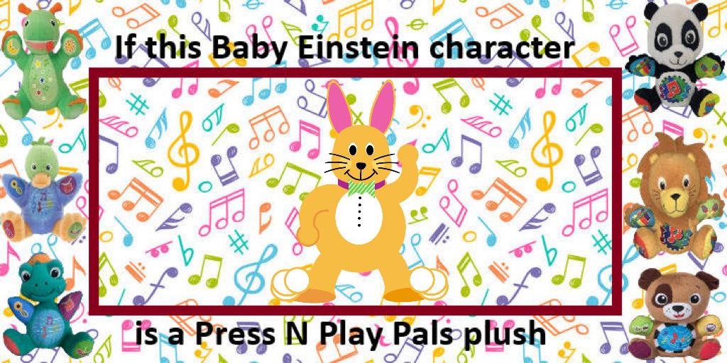 If Bach the Rabbit is a Press N Play Pals plush by Collegeman1998 on ...