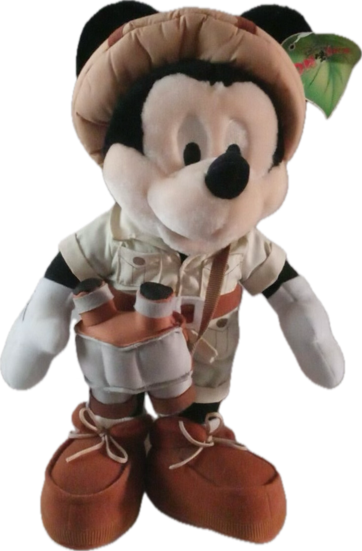 Mickey mouse safari plush shop