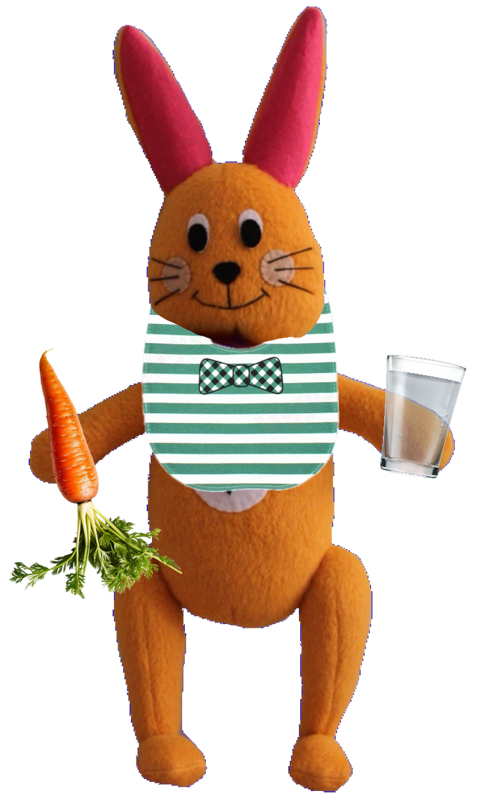 Bahh Rabbit Bach the Rabbit Munch and Slurp Fanmade Plush PNG by Collegeman1998 on ...