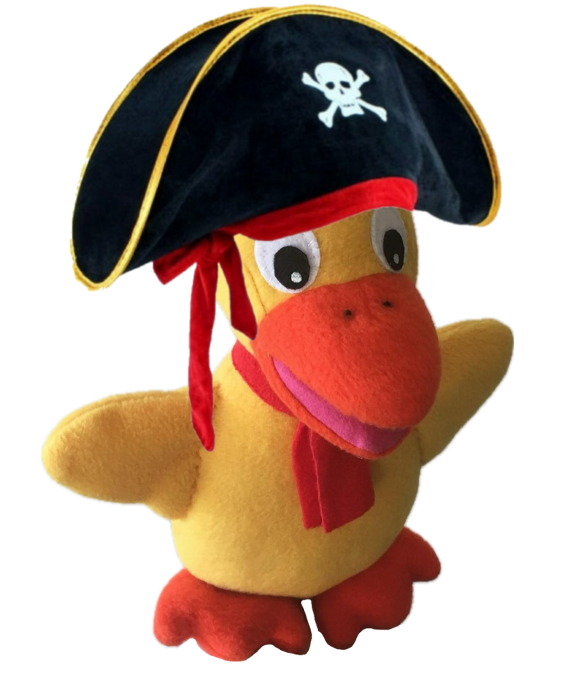 Captain Quackers Pirate Quackers the Duck Fanmade Plush PNG 2 by Collegeman1998 on ...