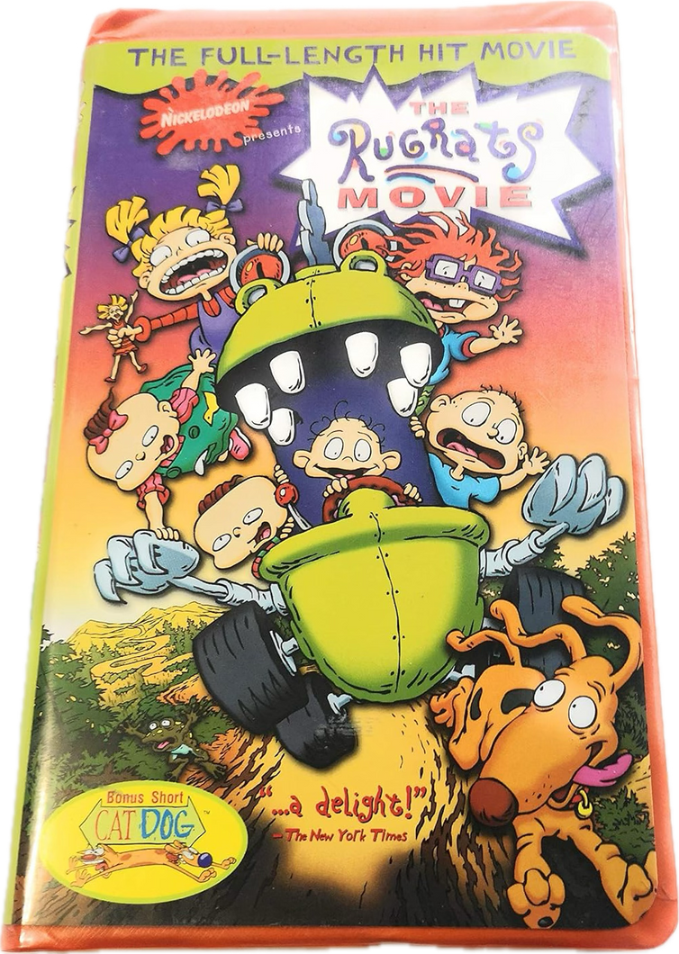 the Rugrats Movie VHS PNG (Front) by Collegeman1998 on DeviantArt