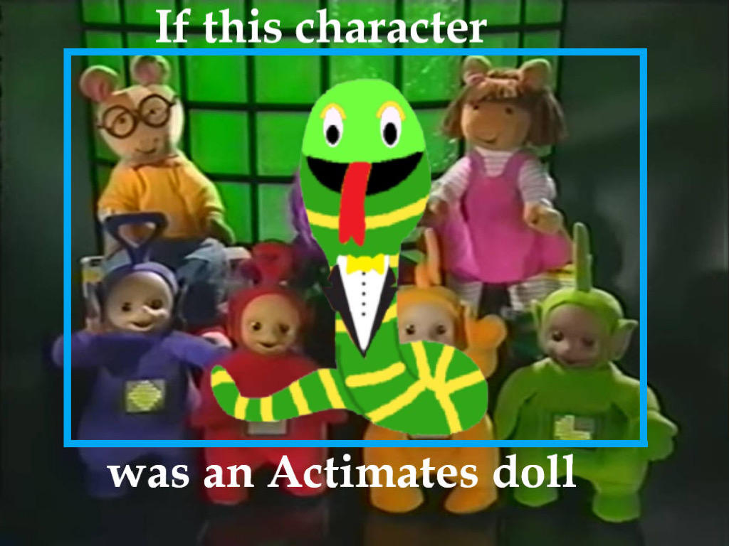 If Korsakov the Python was an Actimates doll by Collegeman1998 on ...