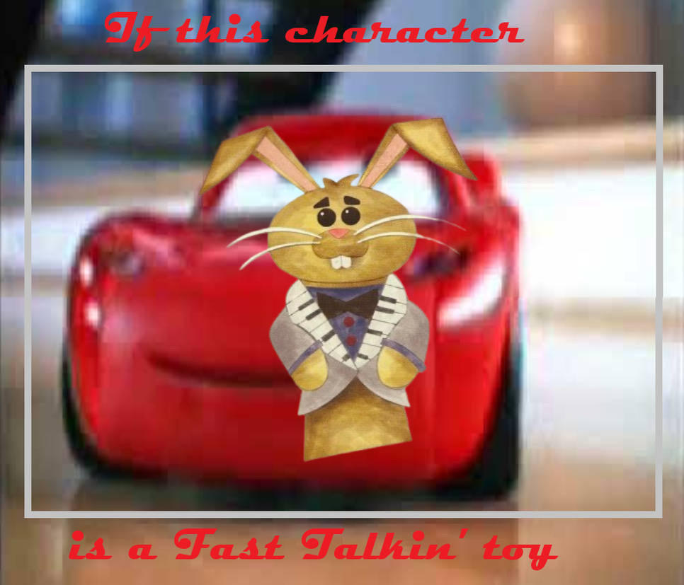 Ricky The Racing Rabbit If Ricky the Rabbit is a Fast Talkin' toy by Collegeman1998 on DeviantArt