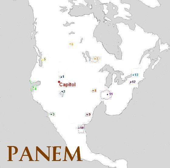 Deviantart Panem Panem Map by Myetr22 on DeviantArt