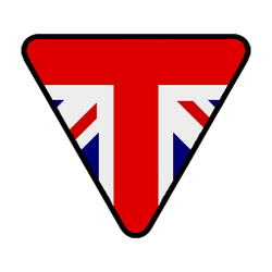 Trimuph Union Jack T Emblem