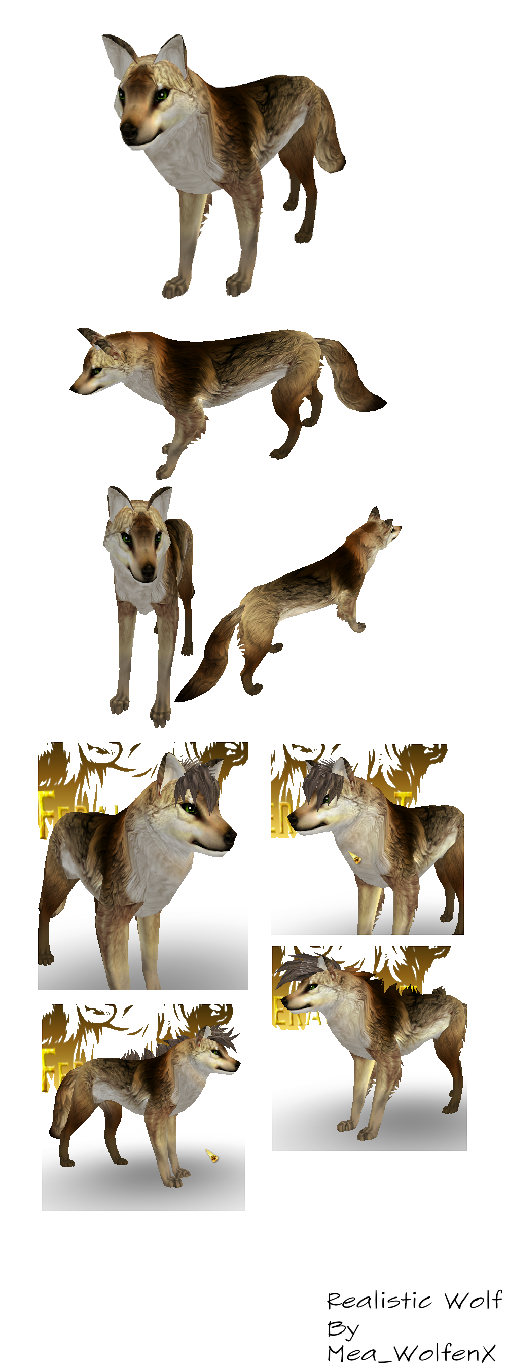 Realistic Wolf Preset (Feral Heart)