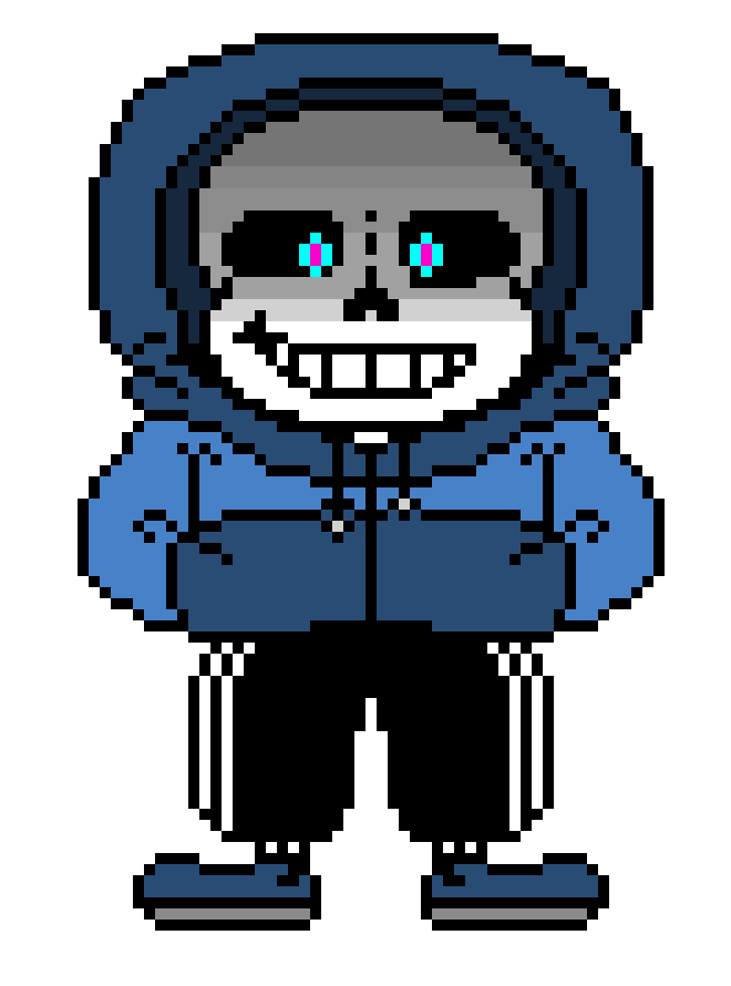 Pixilart - cross sans by purlperdevil143