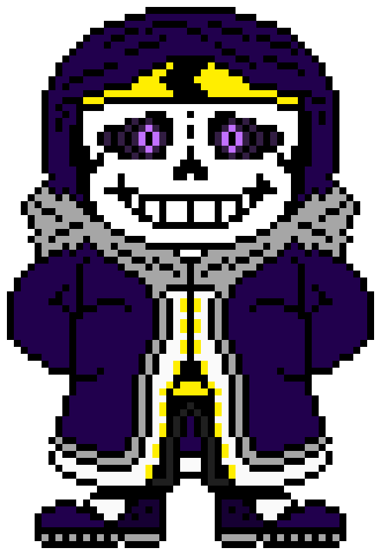 Nightmare!Sans (passive) by OxLily on DeviantArt