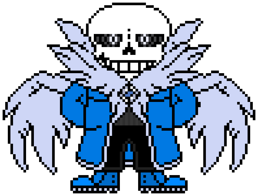 Pixilart - Sans battle animated by Abysstale1253