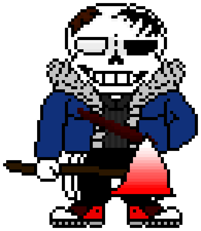 Pixilart - CG!UT Sans Remake by SpongeChris