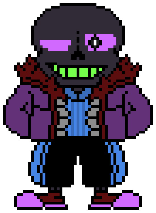 Glitching Wiki!Sans by DzireL on DeviantArt