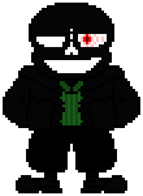 Glitching Wiki!Sans by DzireL on DeviantArt