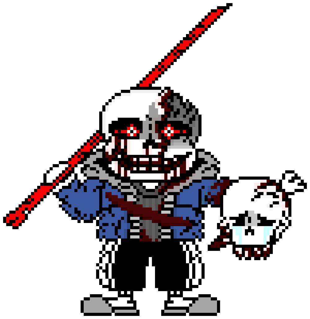 EternalnessVerse:Glitching Reboot!Killer.JPG Sans by CrossJoshua on  DeviantArt