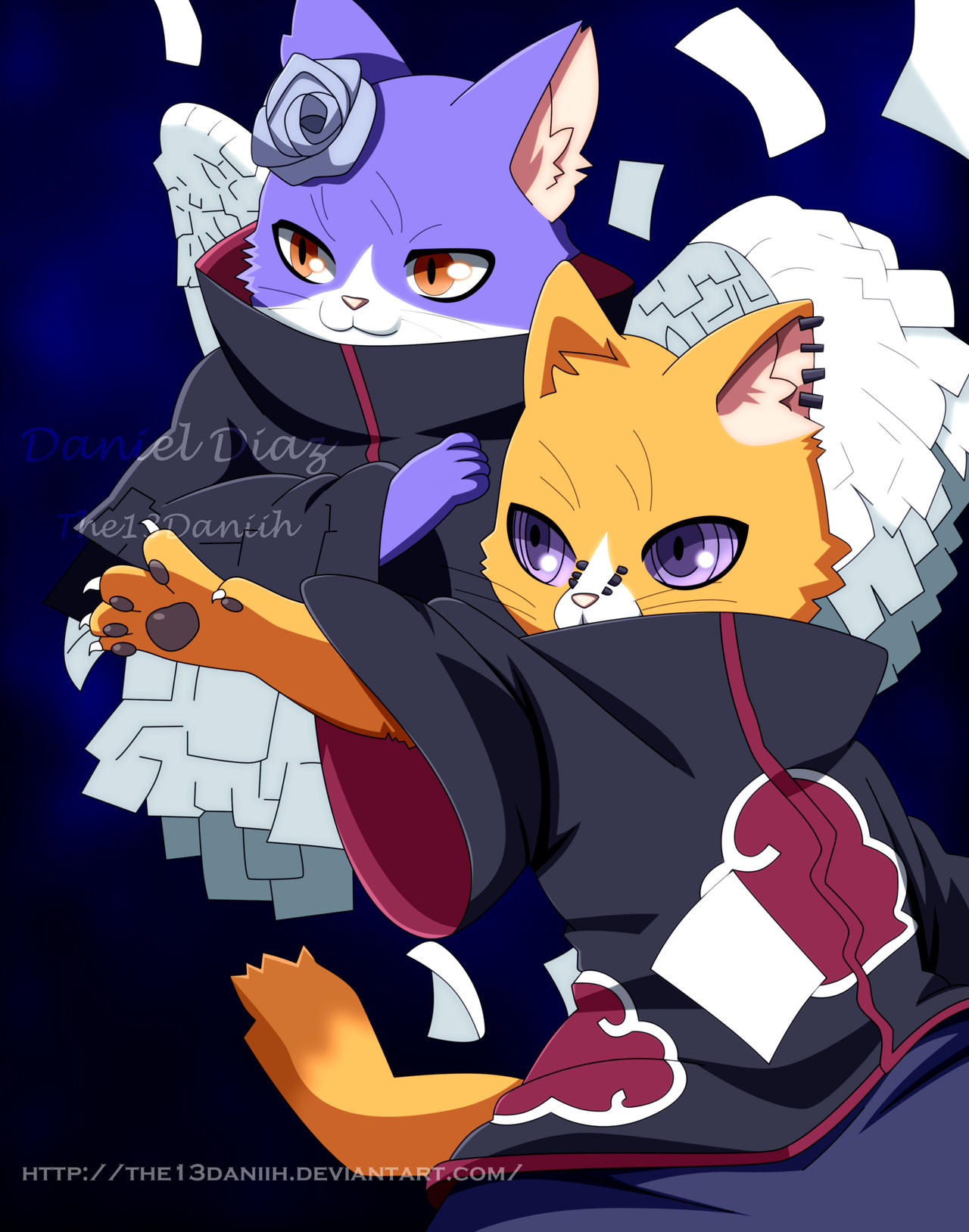 Pain And Konan Neko