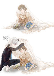 Hijack/Frostcup Wedding AU