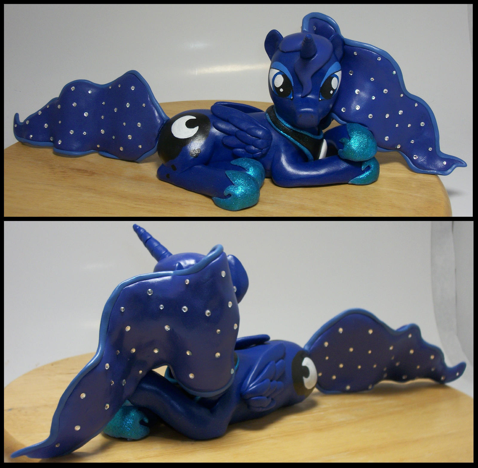 15 inch Princess Luna  GENUINE SWAROVSKI CRYSTALS