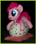 Filly Pinkie Pie Pillow Pony sculpture by MadPonyScientist