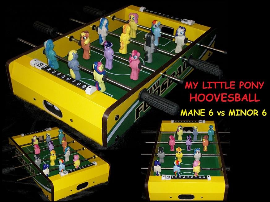 MLP Hoovesball (foosball) game  4 sale