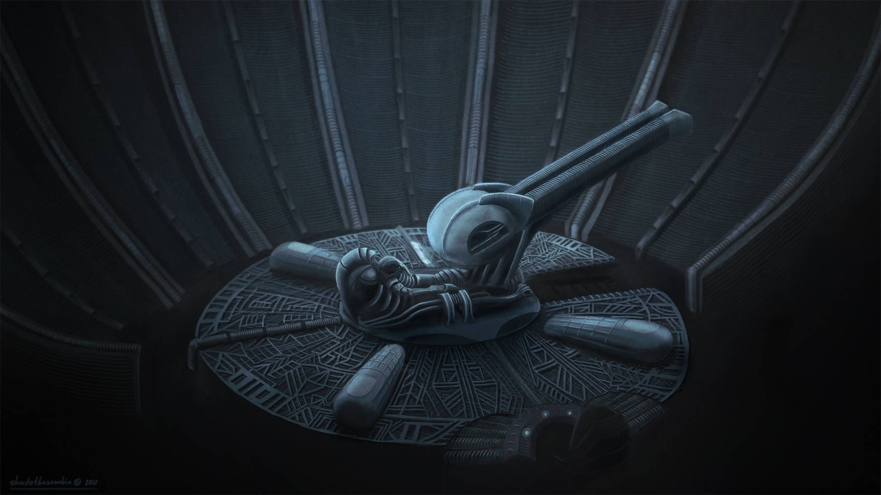 Space Jockey by nikolayhranov