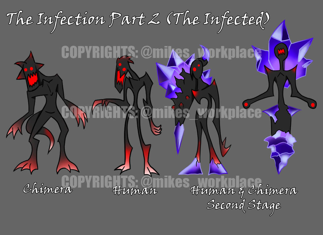 The Infection Part 2 Infected Character Design By Mikesworkplace On The Infection Part 2 Infected Character Design By Mikesworkplace On