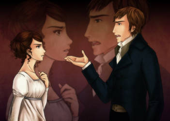 Mr Darcy y Elizabeth by palnk
