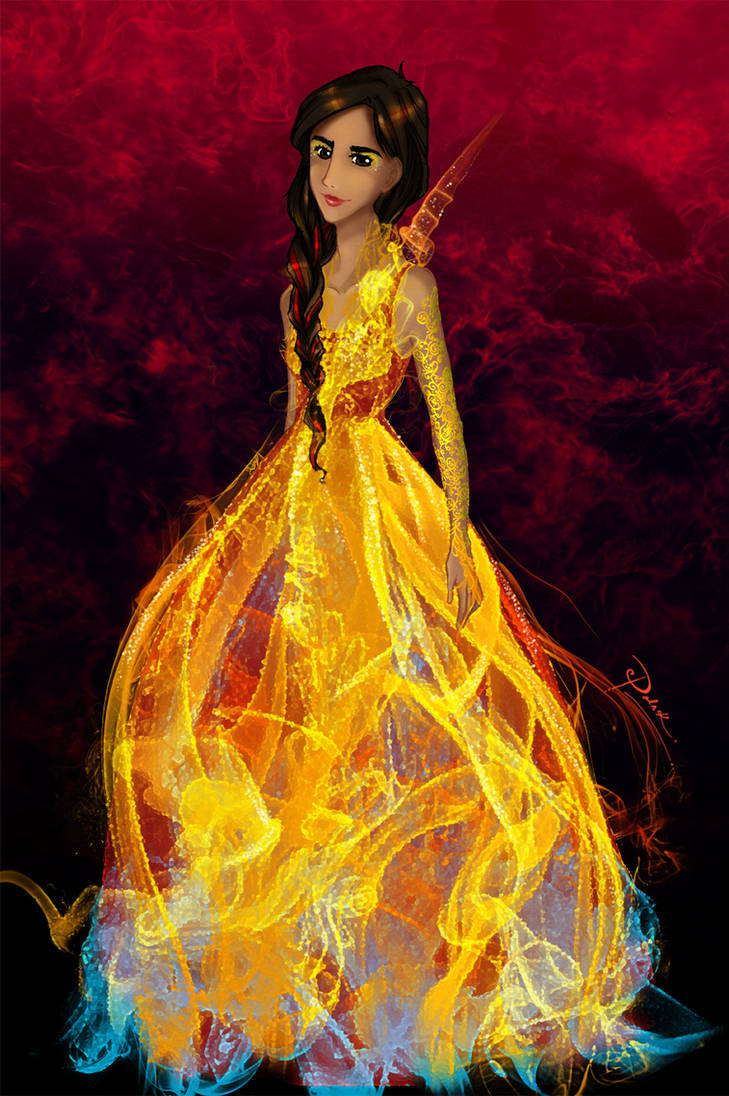katniss everdeen gold dress Stunning Yellow Dress Transformation by Katniss Everdeen