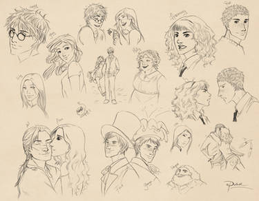 Harry Potter sketches
