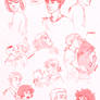 Red drawings