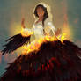 Katniss on fire