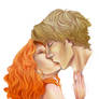Clary and Jace Kiss