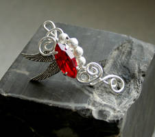 Fiery Fairy - ear cuff